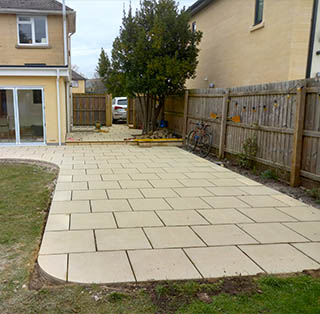 Patio Installations in Bath